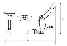 GLY-150量油孔 結構圖 / 尺寸圖